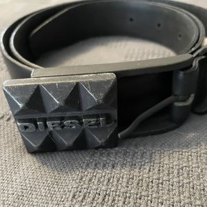 Mens Diesel belt with buckle